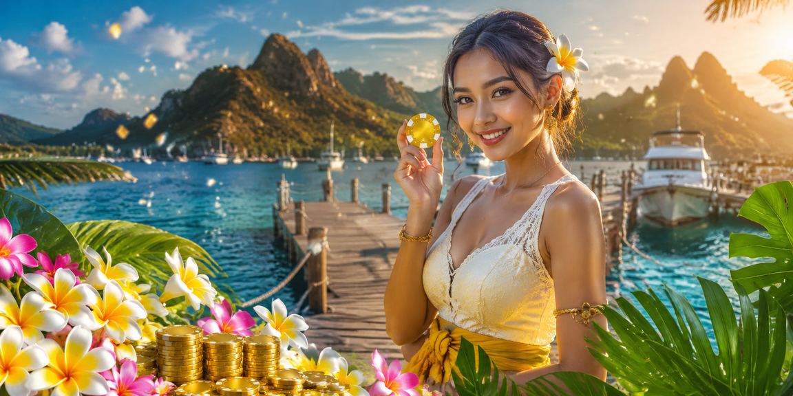 Suasana festival dengan layar besar menampilkan skor pertandingan dan taruhan olahraga