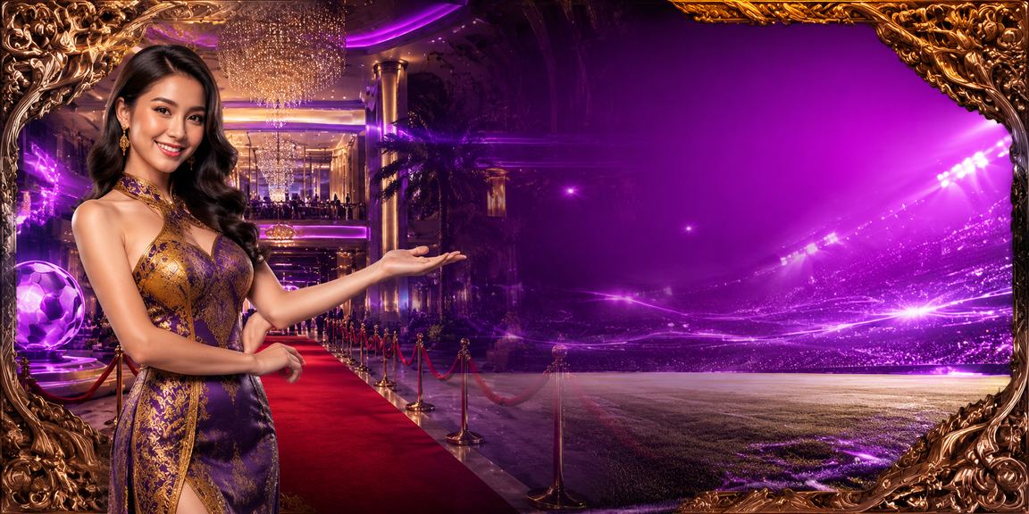 Layar neon bercahaya menampilkan pilihan taruhan dan nomor lotre secara digital